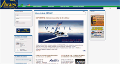 Desktop Screenshot of abraex.com.br